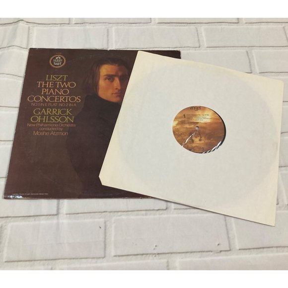 Classical Vinyl Franz Liszt 1st and 2nd Piano Concertos performed by Garrick Ohl - Picture 3 of 10